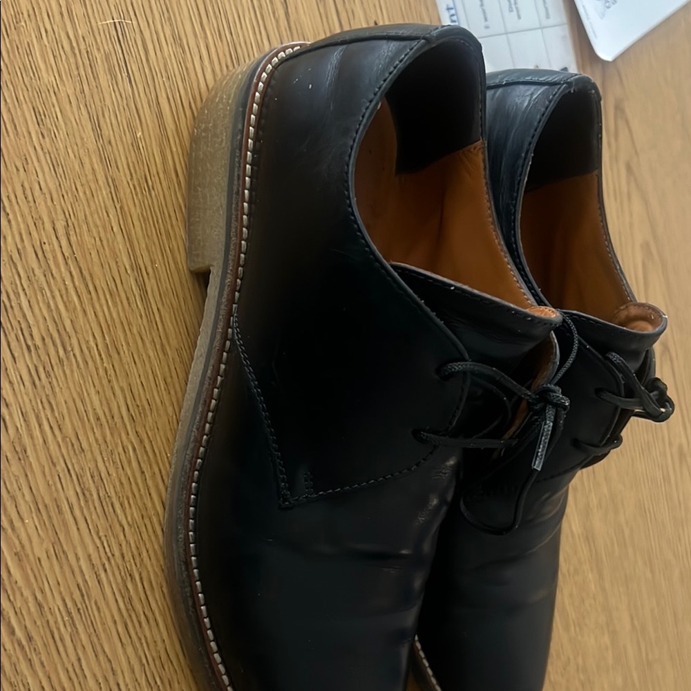 Everlane Black Flats with Smooth Leather Finish - Picture 4 of 6